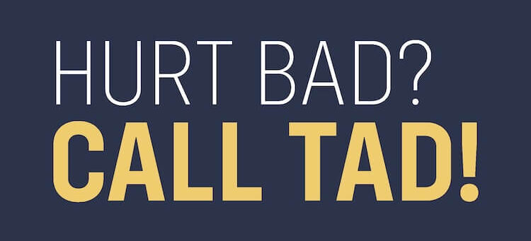Hurt Bad Call Tad logo